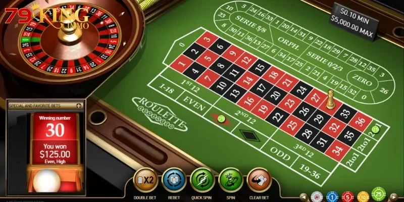 casino 79king 7 Roulette có 50/50 cơ hội thắng