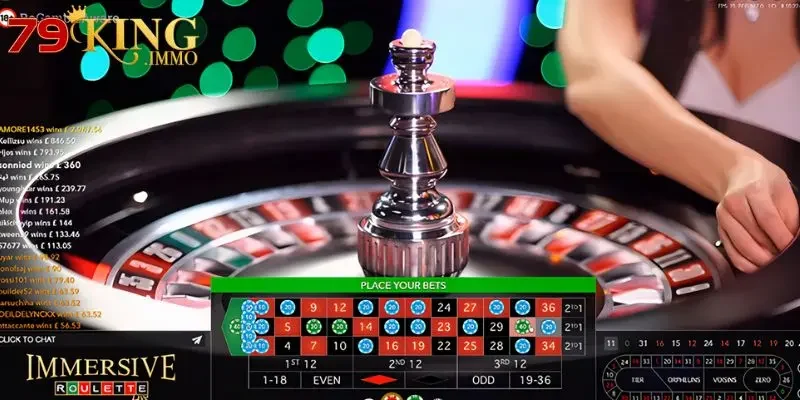 79king Live casino theo tiêu chuẩn Las Vegas