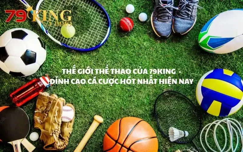 Thể thao 79King - Sân chơi cá cược thể thao hấp dẫn bậc nhất 1 Thế giới Thể Thao của 79King - Đỉnh cao cá cược hot nhất hiện nay
